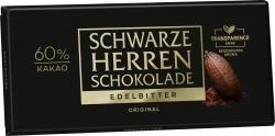 Sarotti Schwarze-Herren-Schokolade Edelbitter 60%