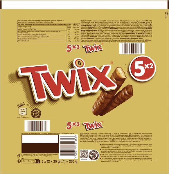 Twix Schokoriegel Multipack