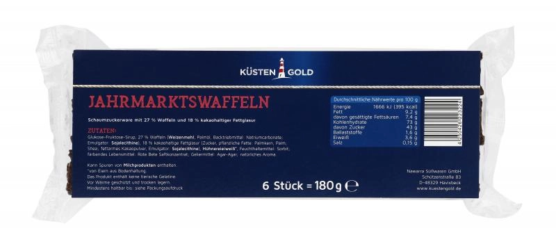Küstengold Jahrmarktswaffeln
