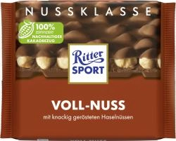 Ritter Sport Nussklasse Voll-Nuss