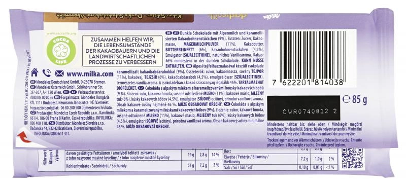 Milka Darkmilk Kakao Splitter