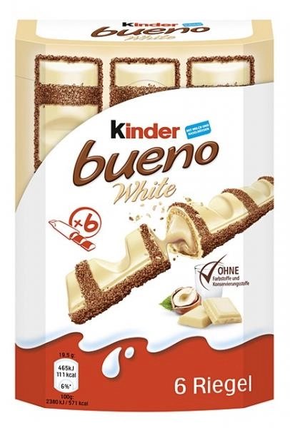 Kinder Bueno White