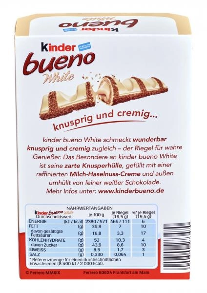 Kinder Bueno White