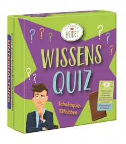 Heidel Wissensquiz Schokotäfelchen