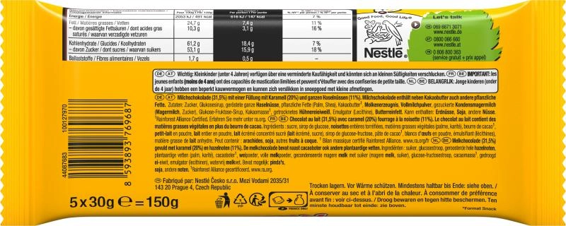 Nestlé Nuts Riegel