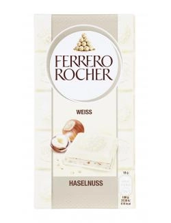 Ferrero Rocher Tafel Weiß Haselnuss