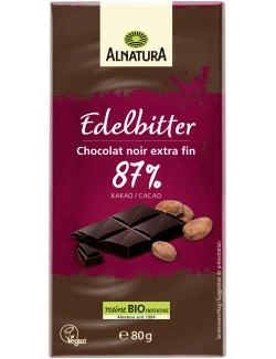 Alnatura Edelbitter Schokolade 87%