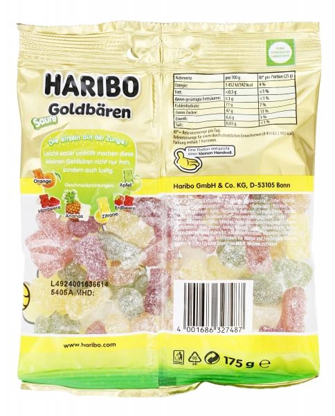 Haribo Saure Goldbären