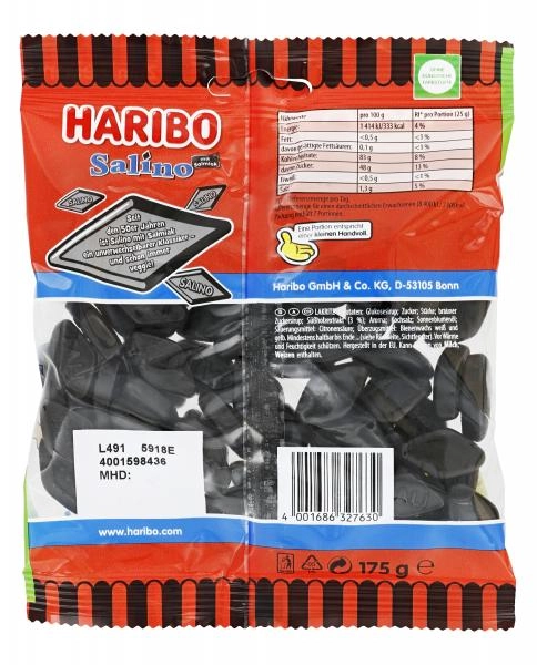 Haribo Salino mit Salmiak