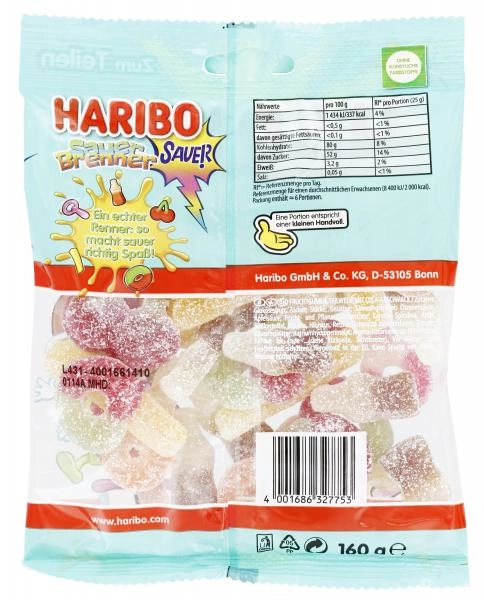 Haribo Sauer Brenner