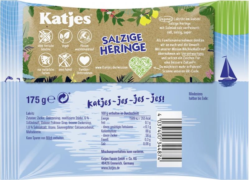 Katjes Salzige Heringe