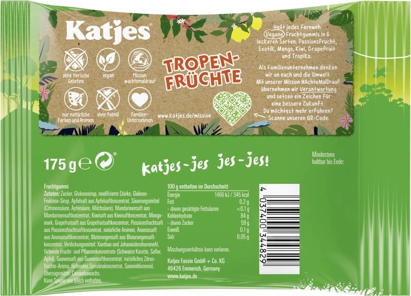 Katjes Tropen-Früchte