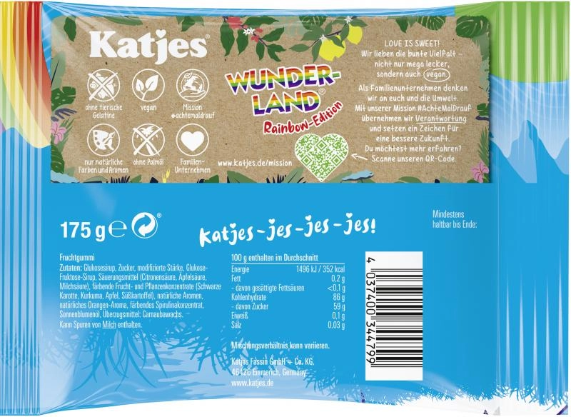 Katjes Wunderland Rainbow-Edition