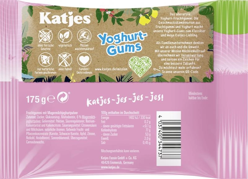 Katjes Yoghurt-Gums