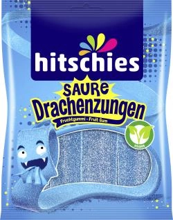 Hitschies Saure Drachenzungen blau