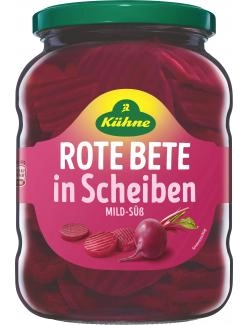 Kühne Rote Bete in Scheiben