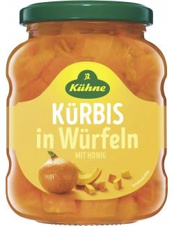 Kühne Kürbis in Stückchen