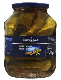 Küstengold Gurkentopf knackig-würzig