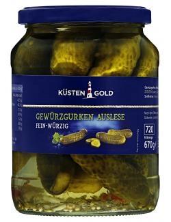 Küstengold Gewürzgurken Auslese fein-würzig