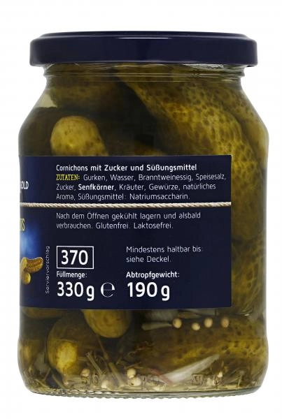 Küstengold Cornichons