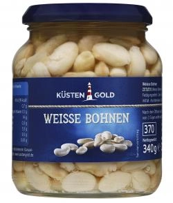 Küstengold Weiße Bohnen