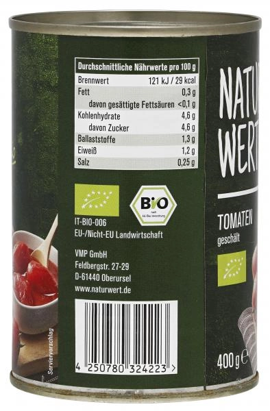 NaturWert Bio Tomaten geschält