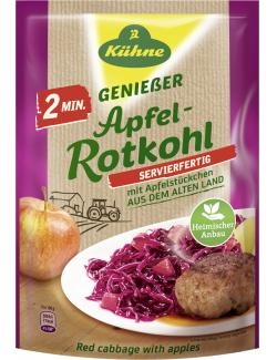 Kühne 2 Minuten Apfel-Rotkohl mit Apfelstückchen