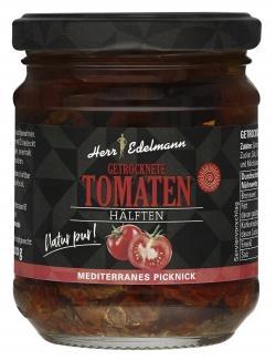 Herr Edelmann Getrocknete Tomaten Hälften