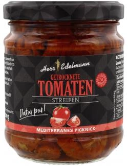 Herr Edelmann Getrocknete Tomaten Streifen