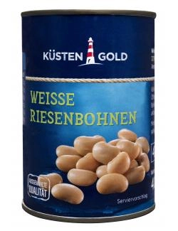 Küstengold Weiße Riesenbohnen