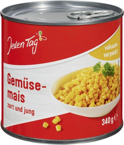 Jeden Tag Gemüsemais