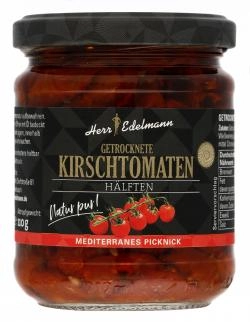 Herr Edelmann getrocknete Kirschtomaten Hälften