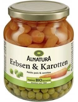 Alnatura Erbsen und Karotten