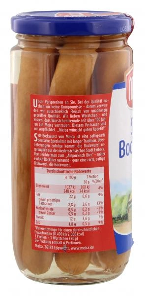 Meica Saft-Bockwurst