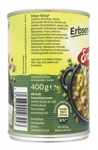 Erasco Erbsen-Eintopf