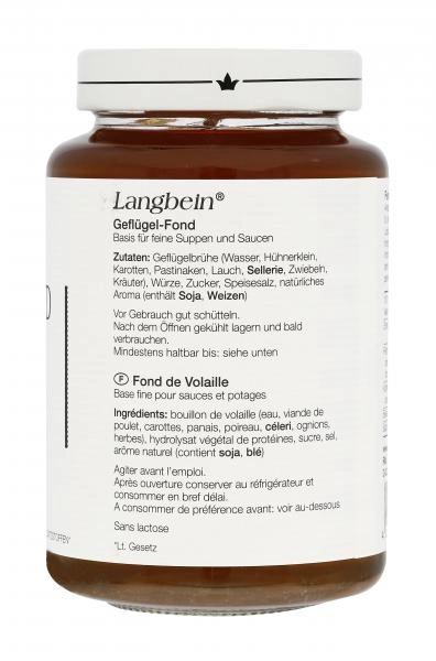 Jürgen Langbein Geflügel-Fond