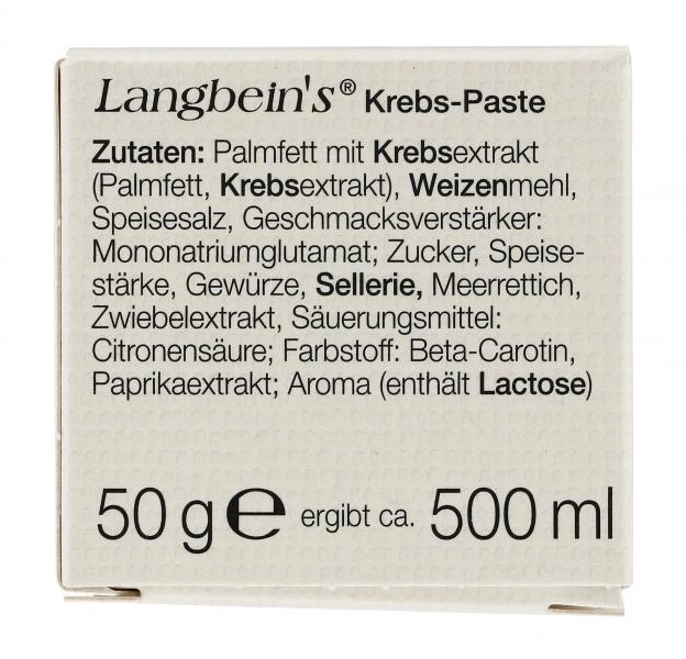 Jürgen Langbein Krebs-Paste