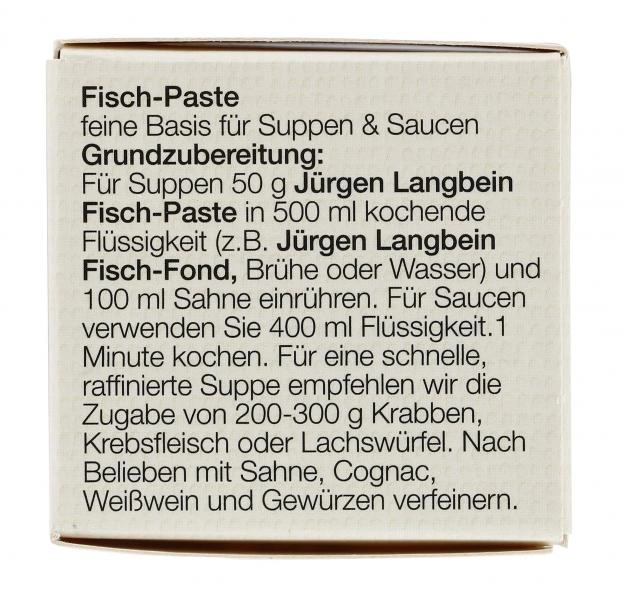 Jürgen Langbein Fisch-Paste