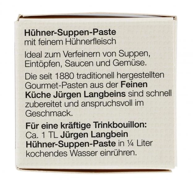 Jürgen Langbein Hühner-Suppen-Paste