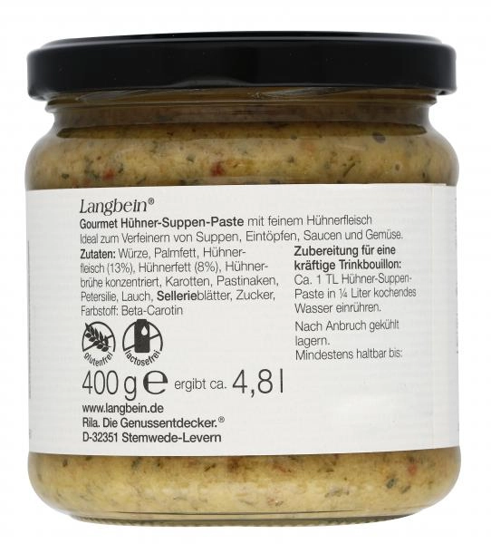 Jürgen Langbein Hühner-Suppen-Paste