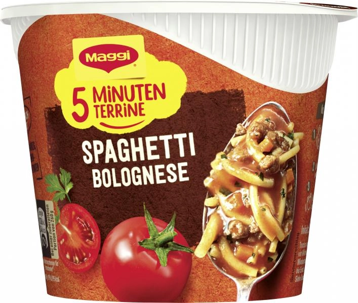 Maggi 5 Minuten Terrine Spaghetti Bolognese