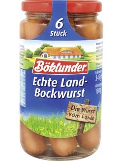 Böklunder Echte Landbockwurst