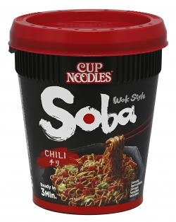 Nissin Cup Noodles Soba Chili