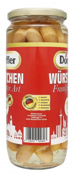 Dörffler Würstchen Frankfurter Art