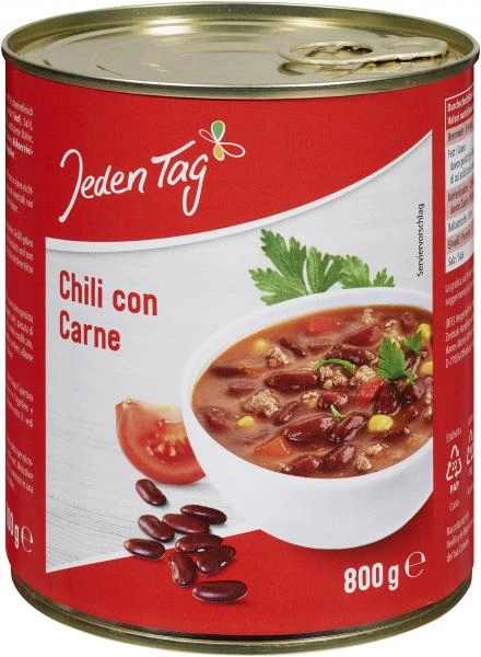 Jeden Tag Chili Con Carne