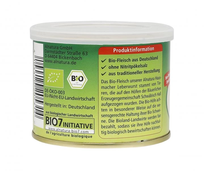 Alnatura Hausmacher Leberwurst