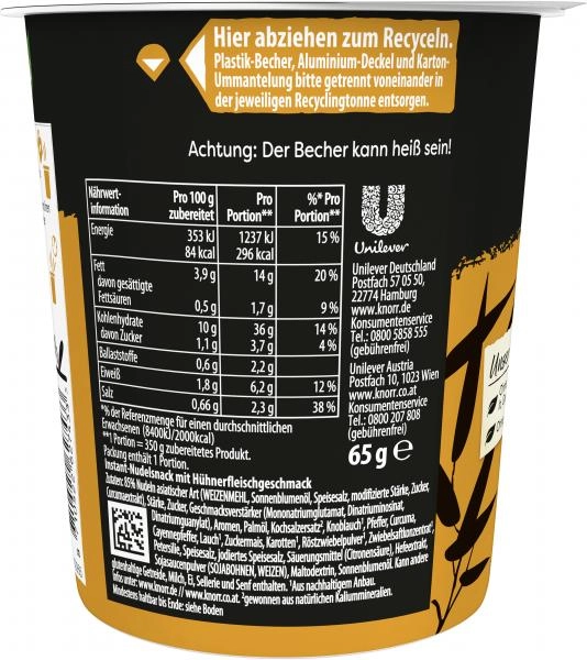 Knorr Asia Noodles Snackbar Chicken Taste