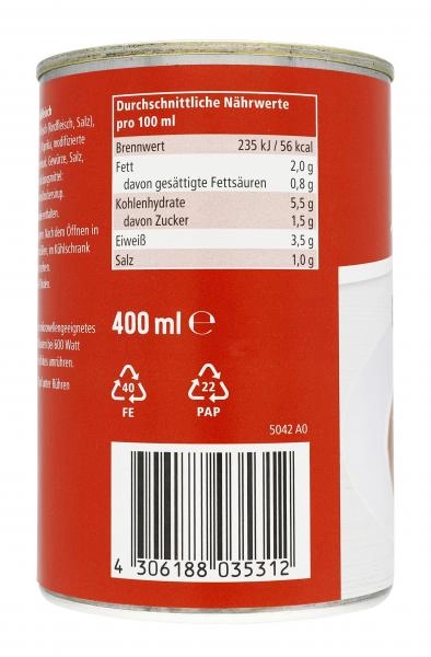 Jeden Tag Gulaschsuppe