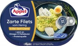 Appel Zarte Filets vom Hering in Eier-Senf-Creme