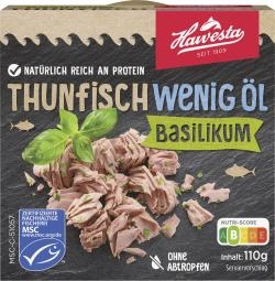 Hawesta Thunfisch Wenig Öl Basilikum